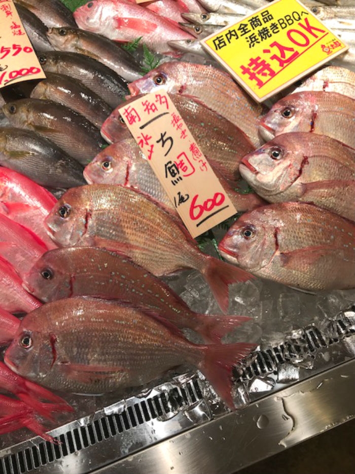 南知多産天然真鯛がお値打ち!身質抜群!