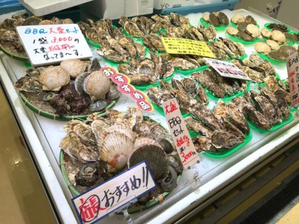 BBQにどうぞ!大あさりが旨い!